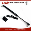 Car Front Engine usage gas strut with angle nylon end fitting